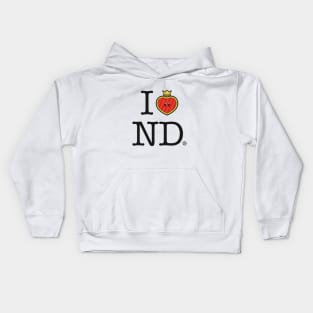 I Heart ND Kids Hoodie